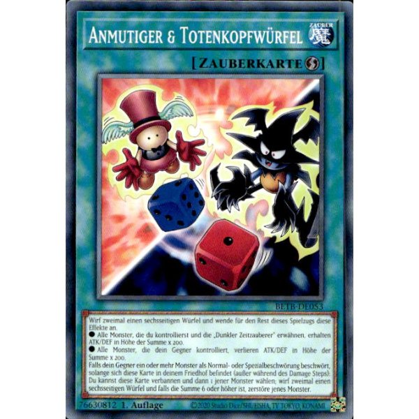 Anmutiger &amp; Totenkopfw&uuml;rfel BETB-DE053