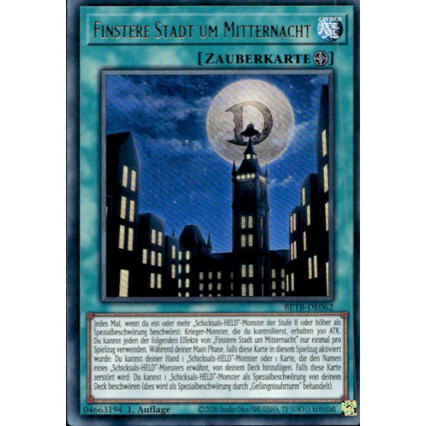 Finstere Stadt um Mitternacht BETB-DE062 (Ultra Rare)