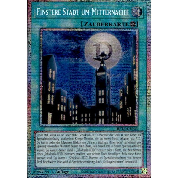 Finstere Stadt um Mitternacht BETB-DE062 (Starlight Rare)