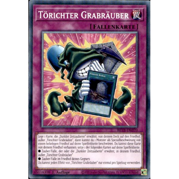 T&ouml;richter Grabr&auml;uber BETB-DE070