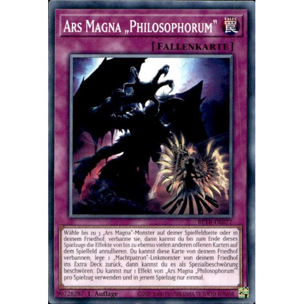 Ars Magna &bdquo;Philosophorum&ldquo; BETB-DE077