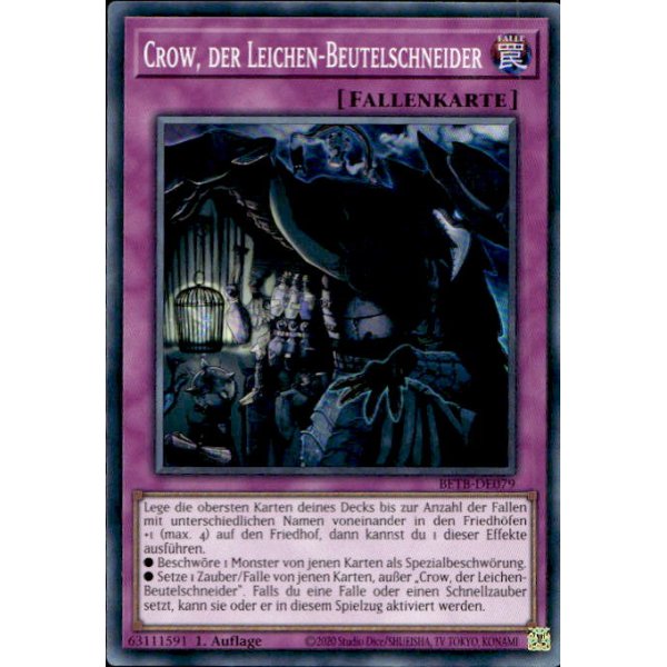 Crow, der Leichen-Beutelschneider BETB-DE079