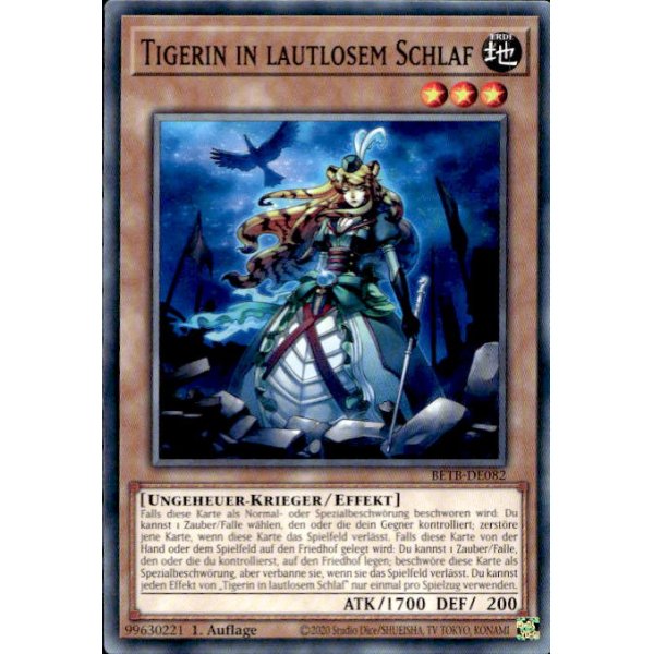 Tigerin in lautlosem Schlaf BETB-DE082