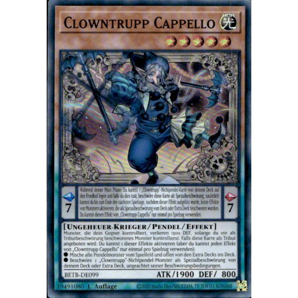 Clowntrupp Cappello BETB-DE099