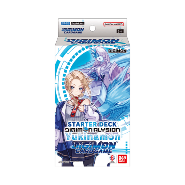 Digimon Card Game - Starter Deck - DIGIMON ALYSION Yukinamon - ST26 (englisch) VORVERKAUF