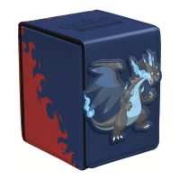 Pokemon Alcove Flip Deck Box Mega Charizard X von Ultra Pro