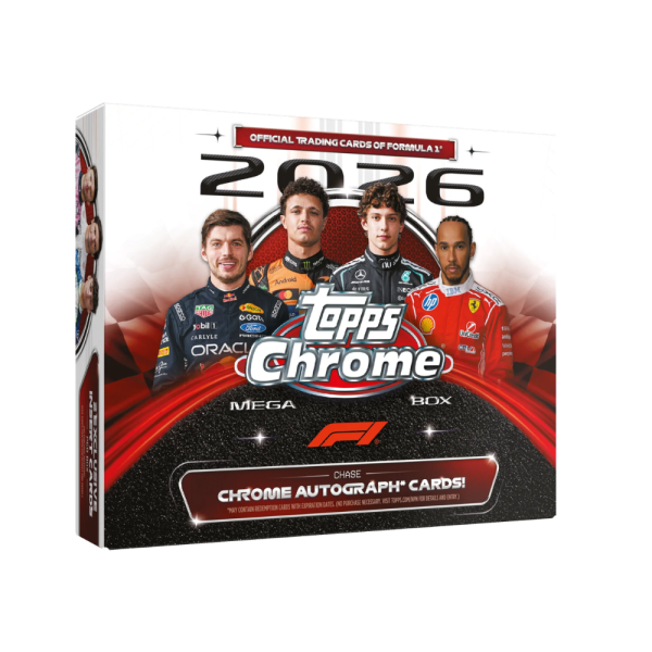 Topps Chrome Formula 1 2026 - Mega Box
