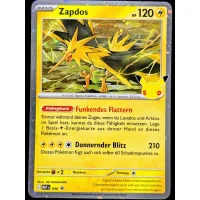 Zapdos MEP098 Promo