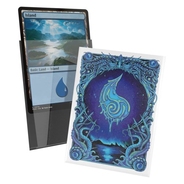 Ultimate Guard Art Sleeves Magic: The Gathering Mana Token - Island (100 Kartenh&uuml;llen)