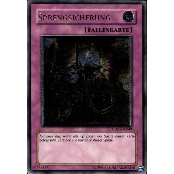 Sprengsicherung (Ultimate Rare) CDIP-DE049umr