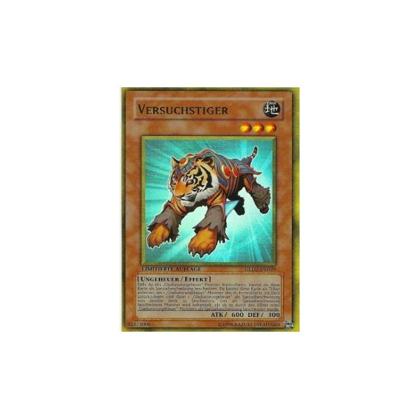 Versuchstiger GLD2-DE029