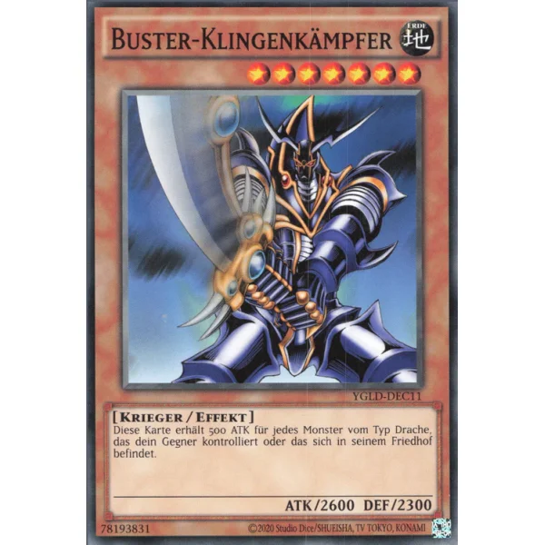 Buster-Klingenk&auml;mpfer DB1-DE095