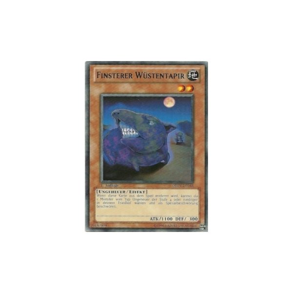 Finsterer W&uuml;stentapir DREV-DE084