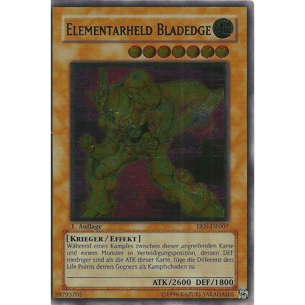 Elementarheld Bladedge (Ultimate Rare) EEN-DE007umr