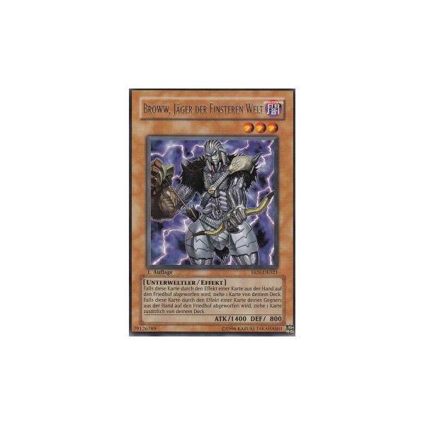 Broww, J&auml;ger der Finsteren Welt (Rare) EEN-DE021