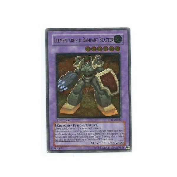 Elementarheld Rampart Blaster (Ultimate Rare) EEN-DE033umr