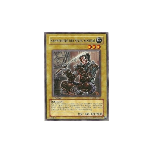 Kammerherr der Sechs Samurai GLAS-DE001