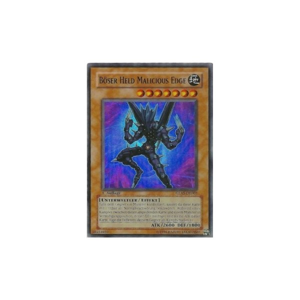B&ouml;ser Held Malicious Edge (Super Rare) GLAS-DE003