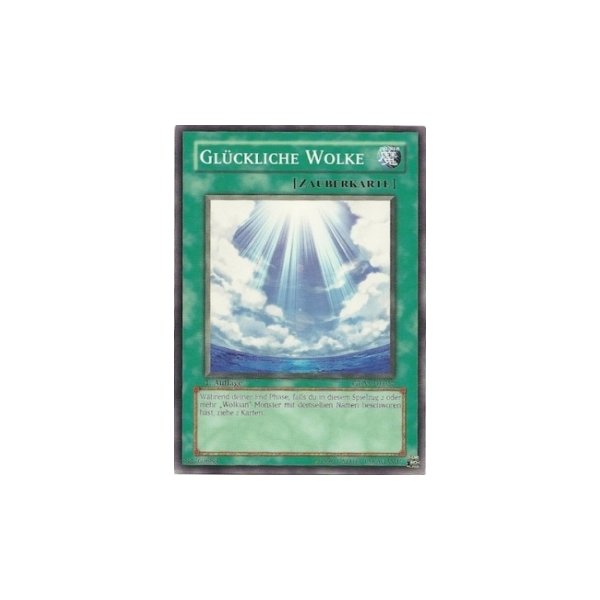 Gl&uuml;ckliche Wolke GLAS-DE050