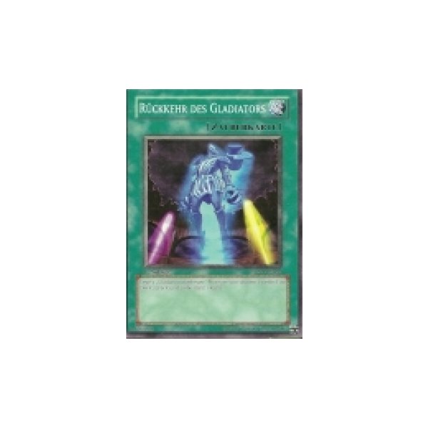 R&uuml;ckkehr des Gladiators GLAS-DE059