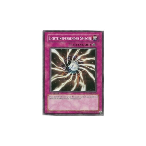 Lichteinsperrender Spiegel GLAS-DE069