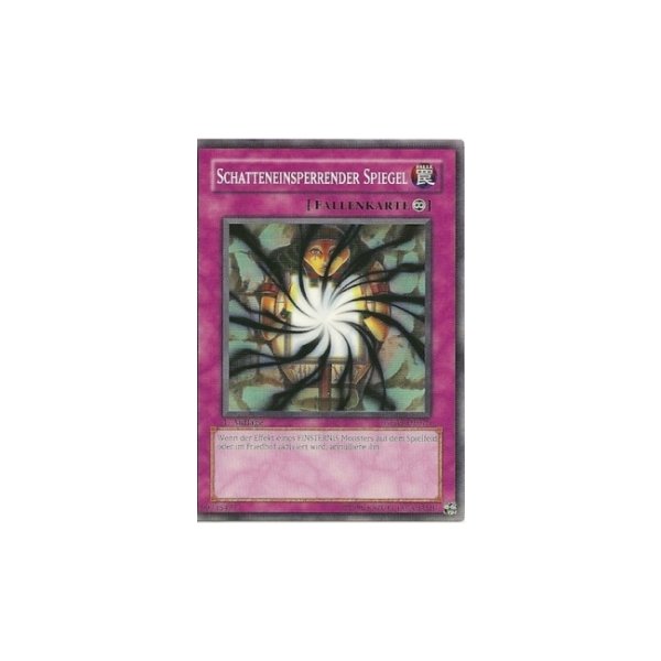 Schatteneinsperrender Spiegel GLAS-DE070