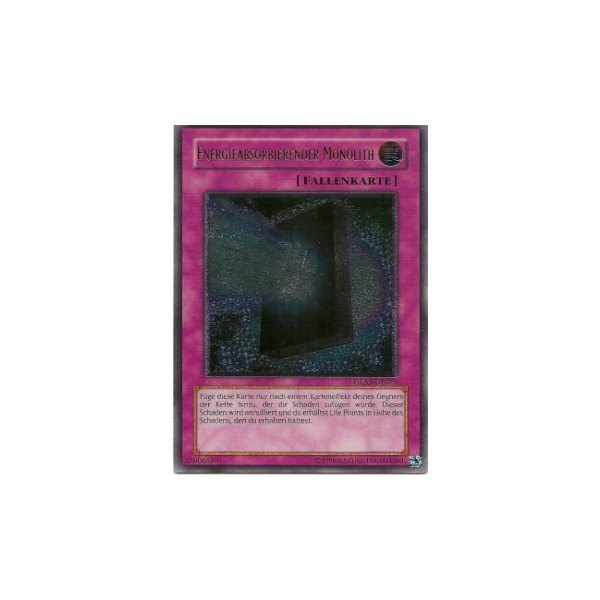 Energieabsorbierender Monolith (Ultimate Rare) GLAS-DE075umr