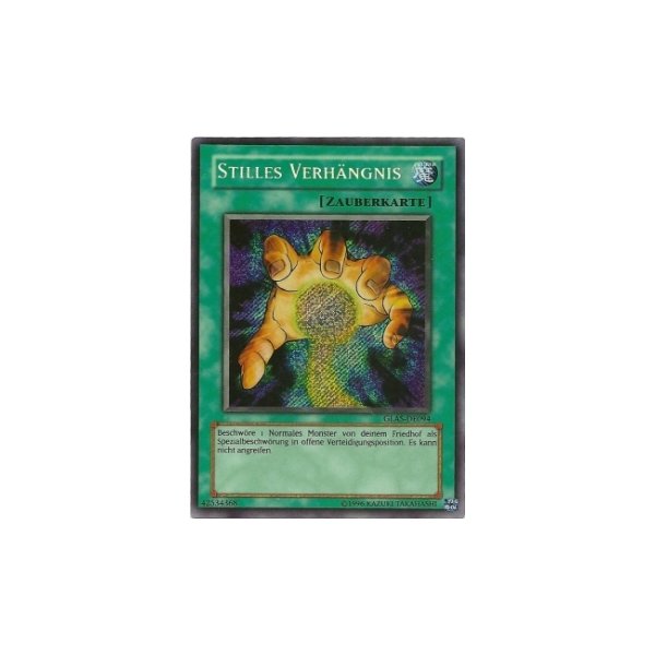Stilles Verh&auml;ngnis GLAS-DE094