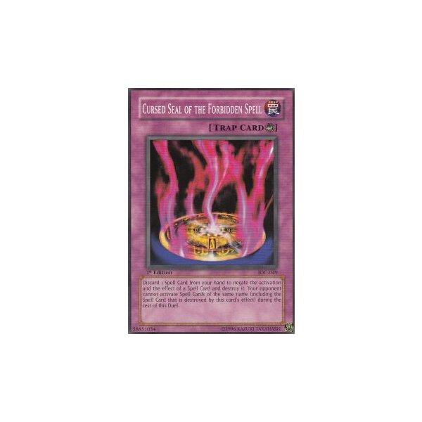 Cursed Seal of the Forbidden Spell IOC-049