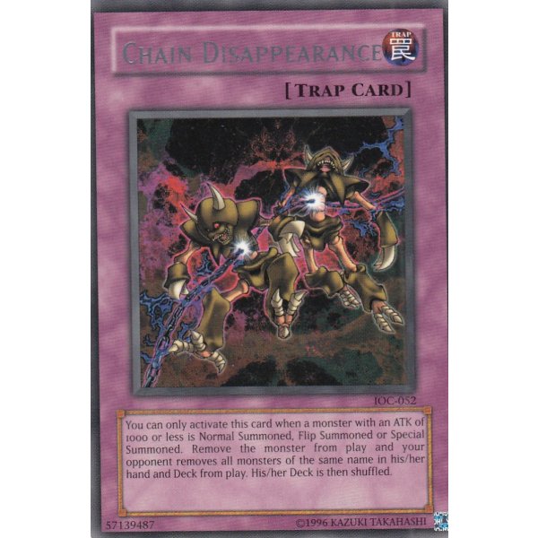 Chain Disappearance IOC-052