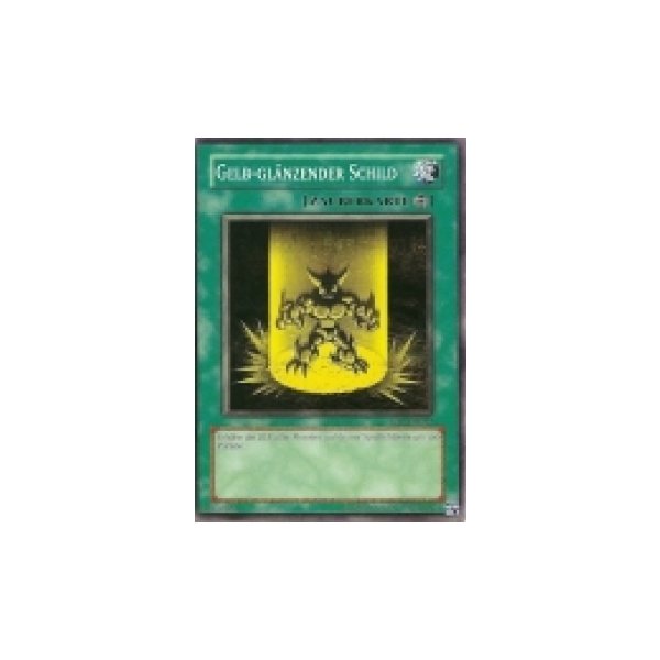 Gelb-Gl&auml;nzender Schild IOC-DE037