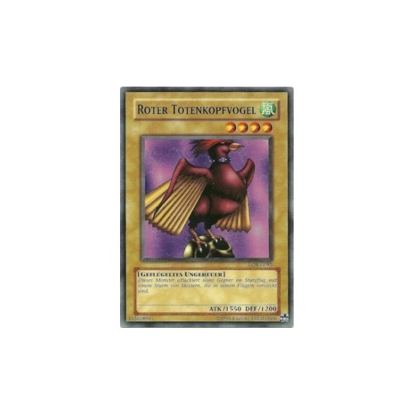 Roter Totenkopfvogel LOB-G085