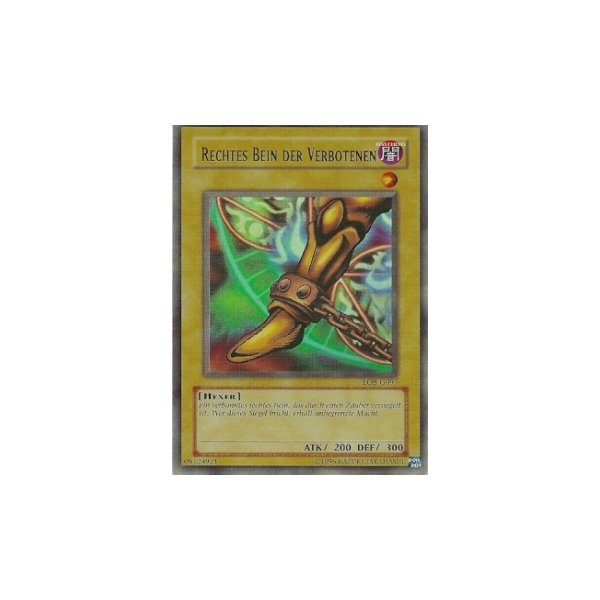 Rechtes Bein der Verbotenen LOB-G097