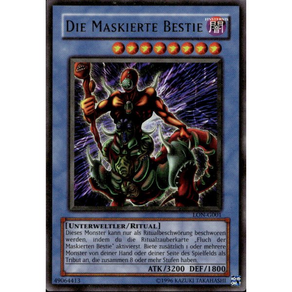 Die Maskierte Bestie LON-G001