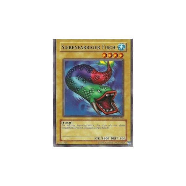 Siebenfarbiger Fisch MRD-G098