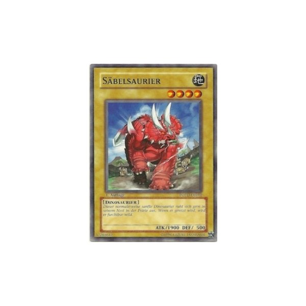 S&auml;belsaurier POTD-DE002