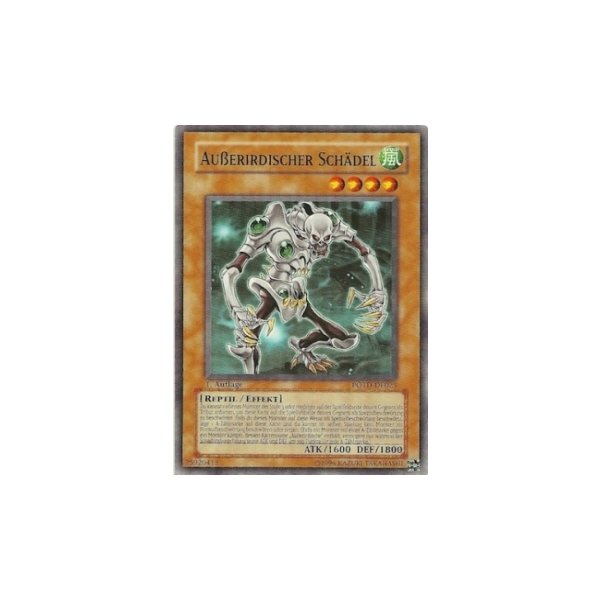 Au&szlig;erirdischer Sch&auml;del POTD-DE025