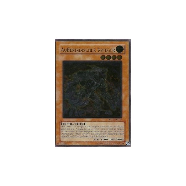 Au&szlig;erirdischer Krieger (Ultimate Rare) POTD-DE027umr