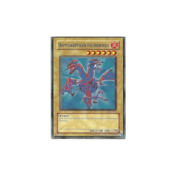 Doppelk&ouml;pfiger Feuerdrache PSV-G042