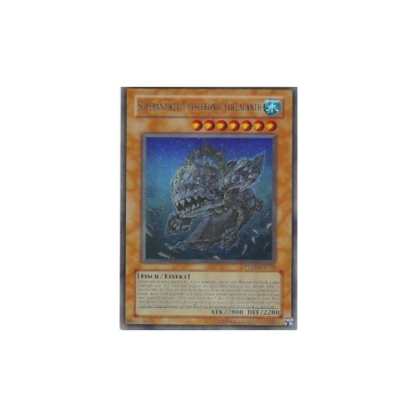 Superantiker Tiefseek&ouml;nig Coelacanth (Ultra Rare) PTDN-DE034