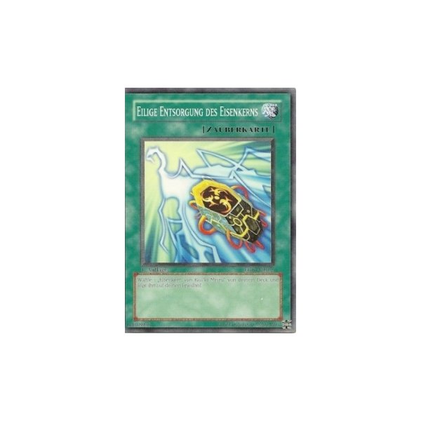 Eilige Entsorgung des Eisenkerns RGBT-DE056