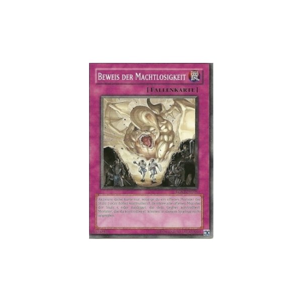 Beweis der Machtlosigkeit RGBT-DE076