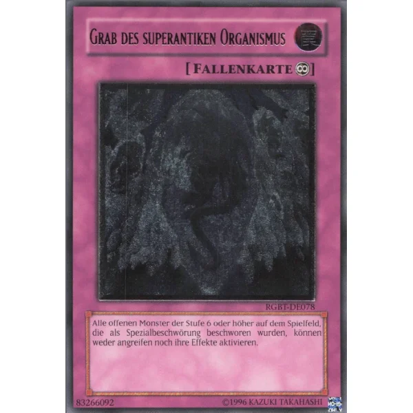 Grab des superantiken Organismus (Ultimate Rare) RGBT-DE078umr