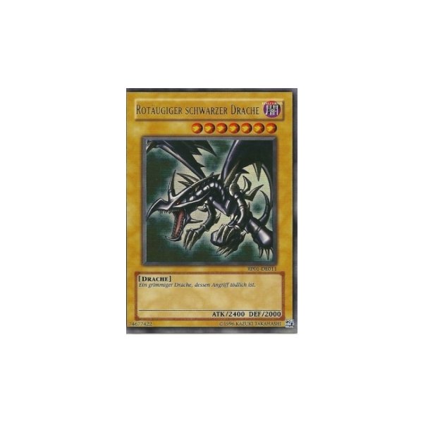 Rot&auml;ugiger schwarzer Drache RP01-DE011