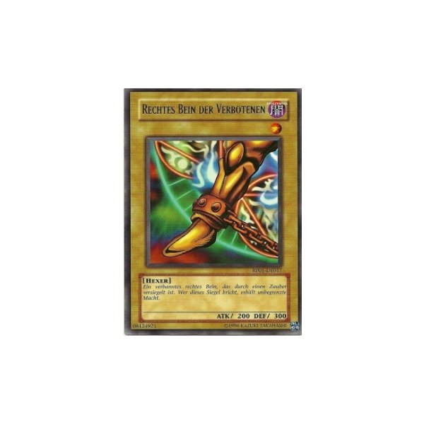 Rechtes Bein der Verbotenen RP01-DE017