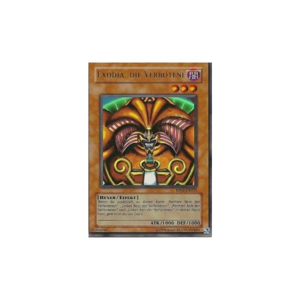 Exodia, die Verbotene RP01-DE021