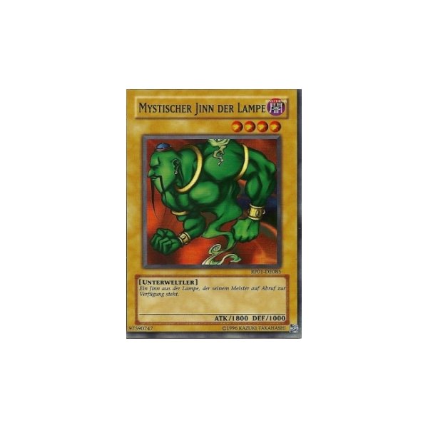 Mystischer Jinn der Lampe RP01-DE085