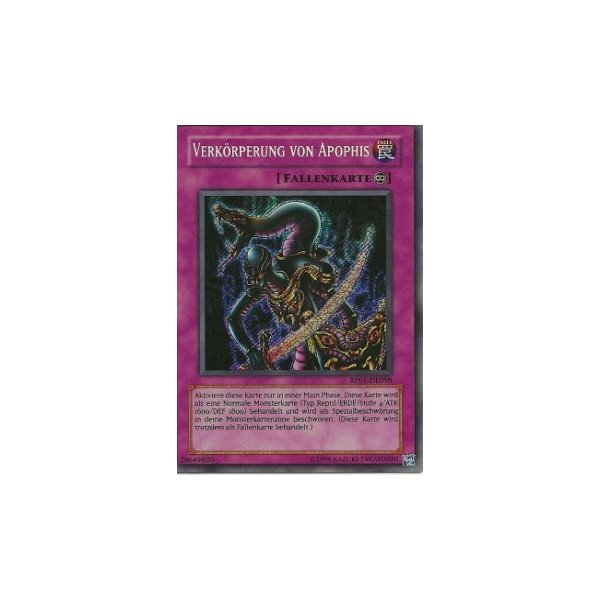 Verk&ouml;rperung von Apophis RP01-DE098