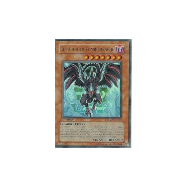 Rot&auml;ugiger Zombiedrache SDZW-DE001