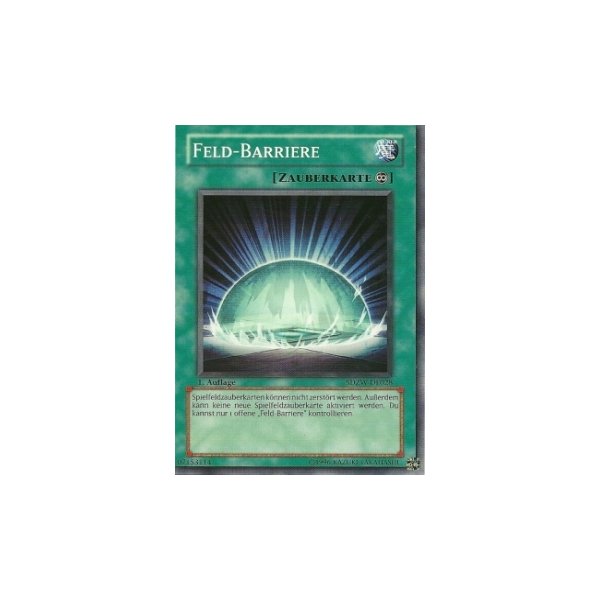 Feld-Barriere SDZW-DE028